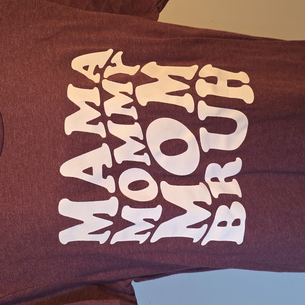Bella Canvas Women's Maroon Graphic Tee